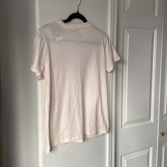 Ford - Light Pink Authentic Ford Logo Short Sleeve Graphic Tee/T-Shirt - Picture 3 of 5